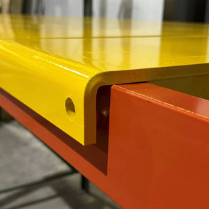 Rak penyimpanan gudang tugas berat sistem Drop-Over baja dek Panel logam Decking - Product Image 1