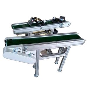 Konveyor Sabuk Kompak Penggerak Tengah Lebar 500mm * 1000mm Pasokan Pabrik Konveyor Sabuk PVC / PU 30Kg Kecepatan Konstan atau Variabel - Product Image 1