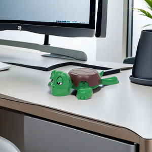 Gobelet en plastique imprimé 3D créatif tasse à café tasse à eau drôle tortue sous-verre espiègle ébats farfelus sous-verre Droll Expression - Product Image 6