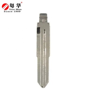llave del coche hoja de latón Color plata hoja <span class=keywords><strong>clave</strong></span> al por <span class=keywords><strong>mayor</strong></span> para Toyota Honda Ford Land Rover cívica - Product Image 2