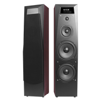Hyper Sound 2.1 Kanal 4 Hoparlörlü, 240W Çıkış Gücüne Sahip ve Bağlantı Özellikli, LED Aydınlatmalı, MDF Yapılı Ayaklı Sistem