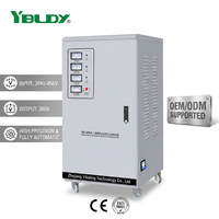 Regulador Automático de Voltaje Serie TNS Trifásico 380V, Estabilizador de Voltaje de 6KVA, 9KVA, 15KVA, 30KVA