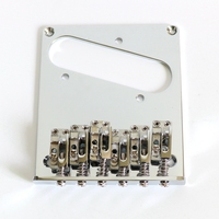 Pont trémolo de guitare double fonction 12 cordes couleur chrome pont de guitare basse pour kits de guitare TL