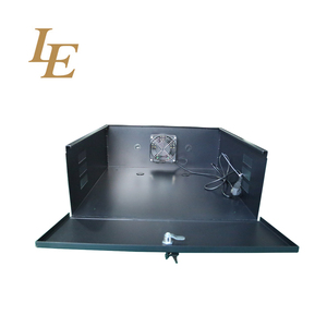 ตู้เก็บเอกสารนิรภัยเหล็กแผ่นรีดเย็น SPCC แบบ NVR/DVR (มาตรฐาน IEC297-2) มีสินค้าในสต็อก ได้รับการรับรองมาตรฐาน CE ปรับแต่งได้ - Product Image 2