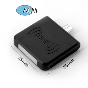 Mini teléfono móvil EM4100 TK4100 lector de tarjeta ID apoyo sistema <span class=keywords><strong>Android</strong></span> micro USB interfaz de lector de RFID - Product Image 3