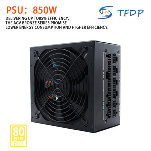 แหล่งจ่ายไฟแบบโมดูลาร์ ATX 850W 80PLUS Gold จากโรงงานโดยตรง สำหรับคอมพิวเตอร์ตั้งโต๊ะและอุปกรณ์คอมพิวเตอร์ - Product Image 1