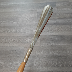 Cuchara para Zapatos de Cuerno de Búfalo Pulido, Estilo Antiguo Indio, Lujosa Decoración Animal para el Hogar, Tamaño Personalizado para Hombre - Product Image 1