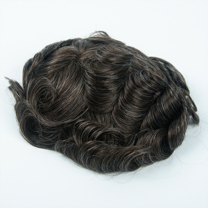 Best Quality <b>Men</b> Hair Prosthesis Natural Hand Made Silk Base Closure <b>Mens</b> Replacement Touppe 100 Human Hair Breathable <b>Men's</b> <b>Wig</b> - Product Image 6