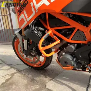 摩托车数控铝合金发动机保护框架保护 ktm Duke 390 2013-2019 duke 250 2017-2019 附件