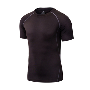 Camisetas Deportivas de Poliéster Puro Microelásticas de Secado Rápido para Hombre, Transpirables, Suaves y Elásticas para Gimnasio y Running - Product Image 3