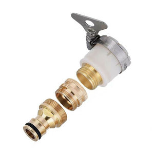 Adaptateur de <span class=keywords><strong>robinet</strong></span> de <span class=keywords><strong>cuisine</strong></span> en laiton pour <span class=keywords><strong>tuyau</strong></span> de <span class=keywords><strong>robinet</strong></span> mélangeur de 15 à 23 mm, connecteur de <span class=keywords><strong>robinet</strong></span>, adaptateur de <span class=keywords><strong>tuyau</strong></span> de <span class=keywords><strong>robinet</strong></span> mélangeur, <span class=keywords><strong>raccord</strong></span> de <span class=keywords><strong>tuyau</strong></span>, outils d'<span class=keywords><strong>arrosage</strong></span> de jardin - Product Image 2