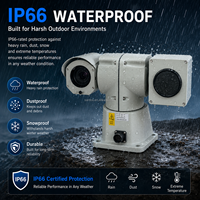 Caméra de surveillance réseau robuste IP67 avec suivi intelligent IA pour la défense des frontières (vente en gros)