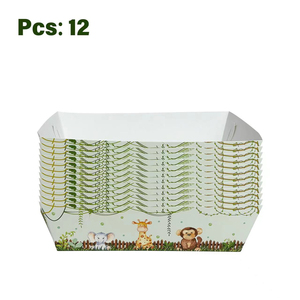 Caja <span class=keywords><strong>de</strong></span> Papel Plegable Desechable Personalizable para Decoración <span class=keywords><strong>de</strong></span> Empaque <span class=keywords><strong>de</strong></span> Regalos <span class=keywords><strong>de</strong></span> Fiesta <span class=keywords><strong>de</strong></span> Cumpleaños - Product Image 1