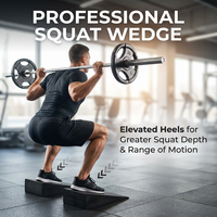 Planche de Squat Inclinée Personnalisable avec Logo et Dureté, en Mousse EVA Haute Densité, Support Portable pour Haltérophilie, Fourniture Directe Usine
