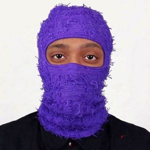 Bonnet en laine tricoté camouflage à trou unique, personnalisé et tendance pour l'hiver - Product Image 6