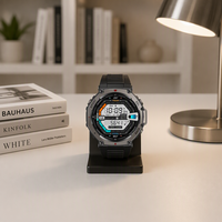 Reloj GPS DM58 con Brújula y Linterna LED de Batería Grande para Senderismo, Trekking y Expediciones en la Naturaleza
