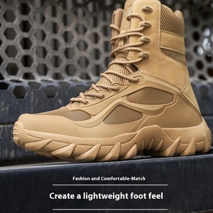 Bottes tactiques respirantes pour hommes et femmes, grande taille, pour la randonnée en plein air, les vêtements de travail du désert, les chaussures de montagne-OEM - Product Image 5
