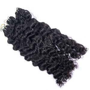 Extensions de cheveux humains vietnamiens de couleur naturelle ondulés de haute qualité, faisceaux de cheveux bruts - Product Image 5