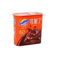Bâtonnets de biscuits trempés dans du chocolat aux noisettes Ovaltine 50g de collations de blé entier Goût de cacao sucré Recettes de biscuits salées Emballage de sac