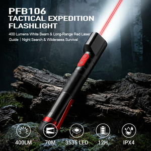 Puntero Láser Rojo WOSEN, Linterna LED de Alta Potencia, Luz Blanca 3535, Clip Magnético, 12 Horas de Duración, OEM ODM, Linterna de Patrulla - Product Image 6