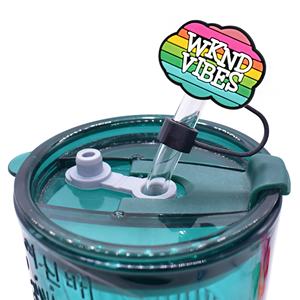 Accesorios para Bebidas de Verano al por Mayor: Tapones de PVC Suave Personalizados con Hebilla Antipolvo para Decoración de Bares - Product Image 5