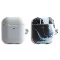 Étui pour écouteurs 3D à sublimation vierge, impression par transfert thermique, film protecteur enduit DIY pour Air Pods 1 2 3 4 Pro Series
