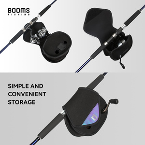 Booms Fishing RC3 y Bolsa para Carrete de Pesca, Funda Protectora Portátil de Neopreno Impermeable Negra de Una Sola Capa - Product Image 3