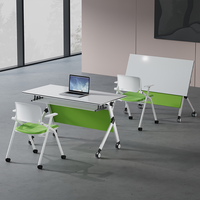 Bureau en bois pliable, utilisation polyvalente, design minimaliste, durable, multifonctionnel pour les maisons, les appartements, les chambres, différentes couleurs