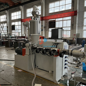 Tubo di aspirazione della polvere dell'estintore di plastica del PE di piccolo diametro che fa il sistema della linea della macchina di produzione - Product Image 3