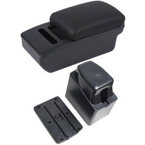 Boîte d'accoudoir Vtear en ABS avec porte-gobelet USB pour <span class=keywords><strong>Renault</strong></span> <span class=keywords><strong>Captur</strong></span>/Kaptur 2014-2018 - Accessoire de rangement intérieur - Product Image 3