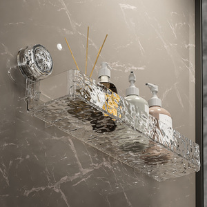 Mensola per bagno mobile porta <span class=keywords><strong>doccia</strong></span> con supporto per ventose ondulata - Product Image 5