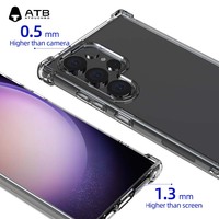 Coque Atouchbo Kingkong Transparente Antichoc avec Airbag en TPU + PC Anti-éclatement pour Samsung A52 A72 A32 A12 A02S 5G