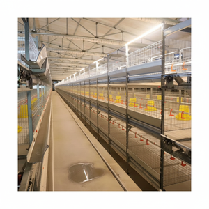 Cadre étanche à l'humidité Fonctionnement silencieux Abreuvoir facile à nettoyer pour les stations thermales Supportant l'élévation de cages à poulets de chair à faible perturbation - Product Image 1