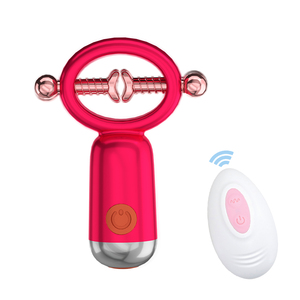 シリコーン乳首クランプバイブレーターBdsmセックスおもちゃSmボンデージ4振動周波数10モード乳首刺激器女性用 - Product Image 1