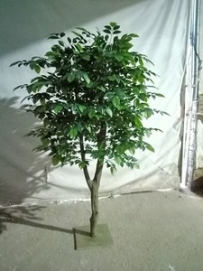 Arbre Artificiel Heureux en Pot, Plante Verte pour Décoration de Salon, Entrée, Bureau, Maison d'Hôtes, Table ou Sol - Product Image 6
