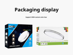 2025 Modern LED tavan ışık 24W gömme montaj akrilik kapak çelik taban IP44 için su geçirmez otel/oturma odası iç mekan aydınlatması - Product Image 6