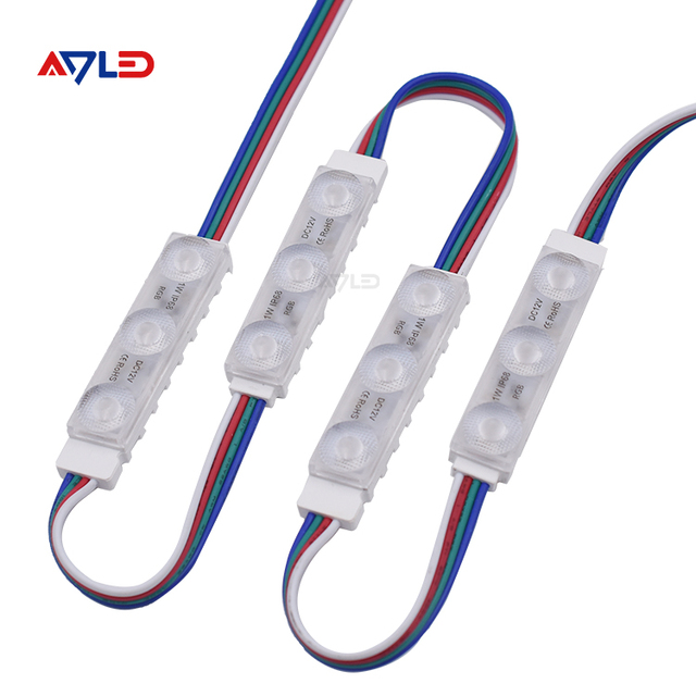 50Pcs Smd 5050 2835 3Leds 12V Rgb Rgbw Ip65 Ip67 Ip68 Led Module for Outdoor Light Box
