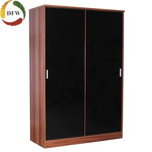 Produsen profesional MDF pintu geser kamar tidur lemari harga rendah furnitur untuk penggunaan rumah atau Hotel - Product Image 2