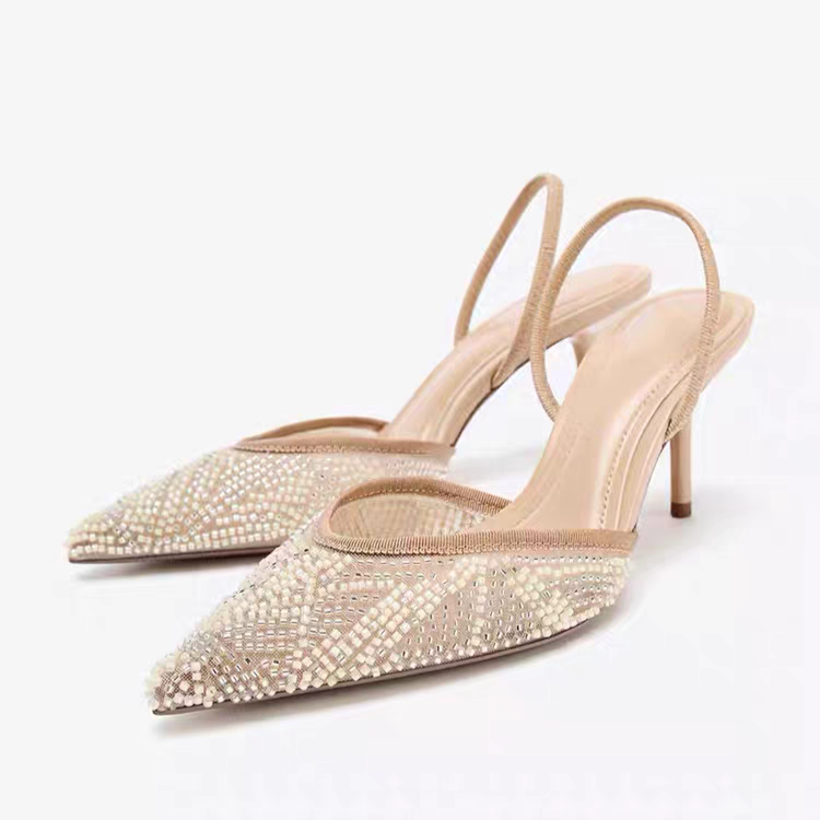 Brown beading