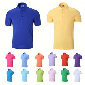 Polo-shirts promotionnels personnalisés pour uniformes de travail – Logo brodé sur mesure – Coton et polyester – Pour employés d'entreprise – Plusieurs couleurs - Product Image 1