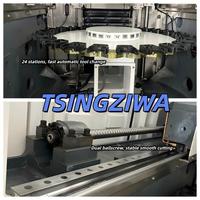 Machine de fraisage CNC 5 axes Tsingziwa, robuste, automatique, haute précision, haute vitesse, broche 20KW HSK-A63, commande Syntec, 24 outils
