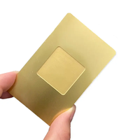Mini-étiquette NFC RFID en métal personnalisée de luxe pour carte de visite, adhésion professionnelle, VIP, parking, hôtel et identification de paiement