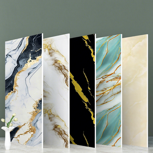 Papel Tapiz Autoadhesivo Impermeable y Resistente a la Humedad, Panel de Fieltro para Pared, Adhesivo de Pared con Diseño de Mármol, Adhesivo de Pared con Diseño de Azulejo Cerámico - Product Image 1