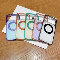 Étui de téléphone magnétique puissant en TPU PC antichoc de haute qualité avec support métallique rotatif à 360° pour iPhone 18 Pro Max 17 Pro