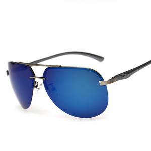 Lunettes de vision nocturne sans monture en métal, lunettes de conduite, lunettes de soleil polarisantes anti-éblouissement UV400 pour hommes - Product Image 6