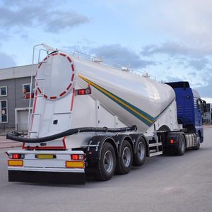 รถกึ่งพ่วงบรรทุกปูนซีเมนต์ผงรถกึ่งพ่วงรถบรรทุกซีเมนต์ขนาดใหญ่ - Product Image 4