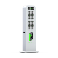 Distributeur automatique pour téléphones mobiles Station de charge rapide Louer une batterie externe Station de charge rapide Restaurant Power Bank