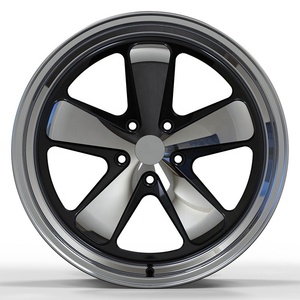 Rueda Forjada de Cinco Radios de 15 16 17 <span class=keywords><strong>18</strong></span> 19 20 21 22 Pulgadas 5x100 5x108 5x112 5x114.3 5x115 5x120 para <span class=keywords><strong>Jaguar</strong></span> F-<span class=keywords><strong>Type</strong></span> XF XJ Land Rover Lexus - Product Image 5