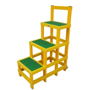 Marchepied isolé électriquement <span class=keywords><strong>en</strong></span> FRP/plastique renforcé <span class=keywords><strong>de</strong></span> fibres <span class=keywords><strong>de</strong></span> <span class=keywords><strong>verre</strong></span> 300*500mm pour salle <span class=keywords><strong>de</strong></span> distribution électrique - Product Image 6