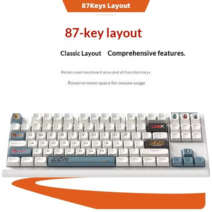 Darmoshark TOP87 87 Keys Tri-Mode Mechanical <b>Keyboard</b> Hot Swappable Low Latency E-sports Mechanical <b>Keyboard</b> - Product Image 2